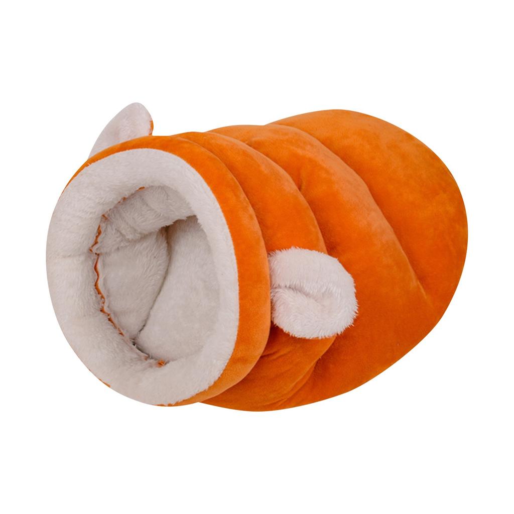 Кровать для кошки Зимняя теплая спальный мешок для кошки Толстая теплая кровать для питомца