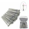 50pcs/set Diamond Milling Cutter Grinding Bur Drill Bits Nail Grinding Polishing Polisher Nail Drill Bits Drill Nail Manicure Drill 2.35mm Shank