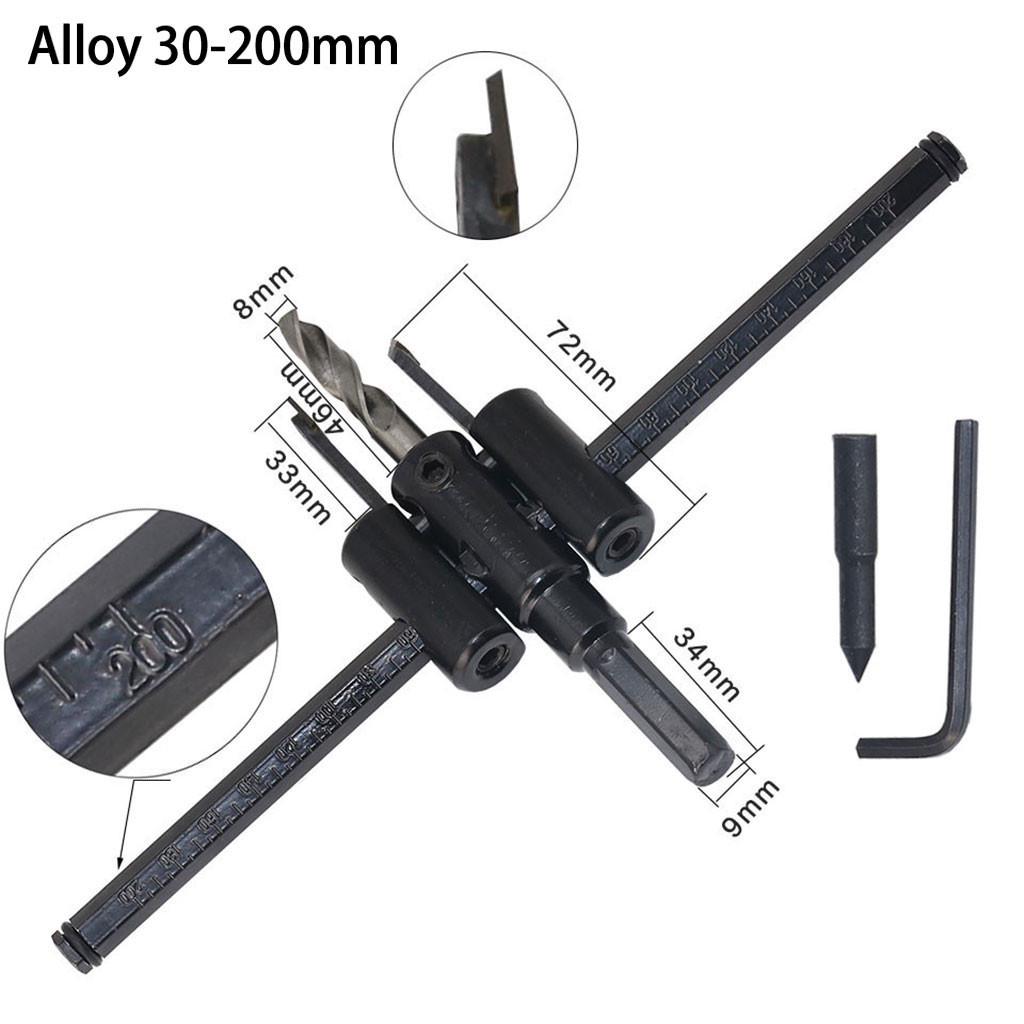Type Cutter Hole Opener 120/200/300mm Wood Circle Saw Drill Bit