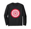 Футболка с длинным рукавом для игрока в дартс Bullseye Dart Board Target Dart Player