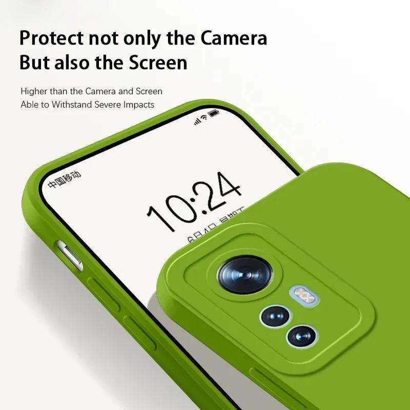 Жидкий силиконовый чехол Angel Eyes для XiaoMi Mi 12 12T 13T Mi13T pro Mi12T Mi13 Mi12X 5G Pro Мягкий защитный чехол для линз