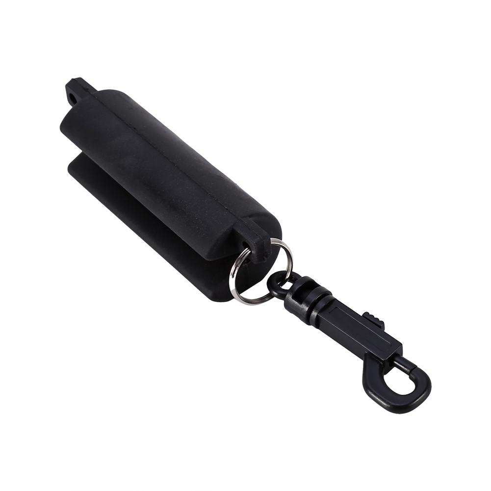1xЧерный силиконовый брелок для стрельбы из лука, съемник стрел для охоты и стрельбы из лука