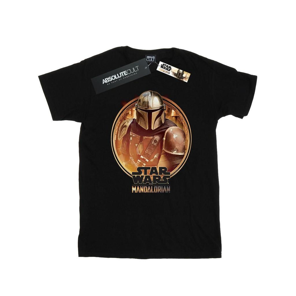 STAR WARS Boys The Mandalorian Framed T-Shirt