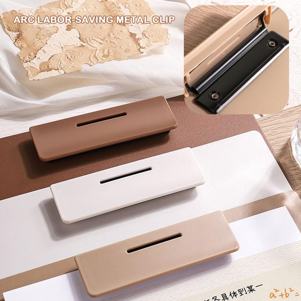 with Metal clip A4 File Folder Dual-use Writing Pad Fashion Test Paper Storage Organizer Office