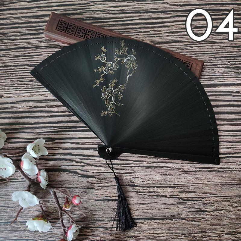 Классический японский стиль бамбуковый веер классический полый женский складной ручной веер винтажный стиль художественный промысел подарок домашний декор украшения