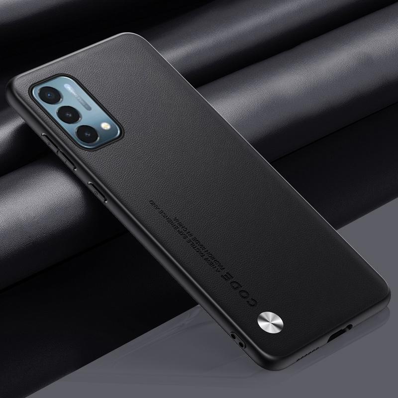 Роскошный чехол из искусственной кожи для OnePlus Nord N200 Задняя крышка Силиконовый противоударный Чехол для телефона с полной защитой для One Plus Nord N200 5G
