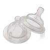 Klean Kanteen Slow Flow Baby Bottle Nipple, 19322045000001, Clear, Single Hole