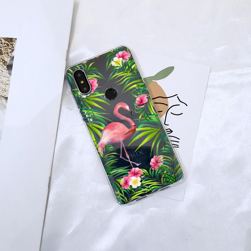 Мягкий силиконовый чехол для телефона для Xiaomi Mi Max Mix 1 2 2S 3, эстетичная задняя крышка с птицей и цветами, красивая птичка для Xiaomi Mi Note 1 2 3