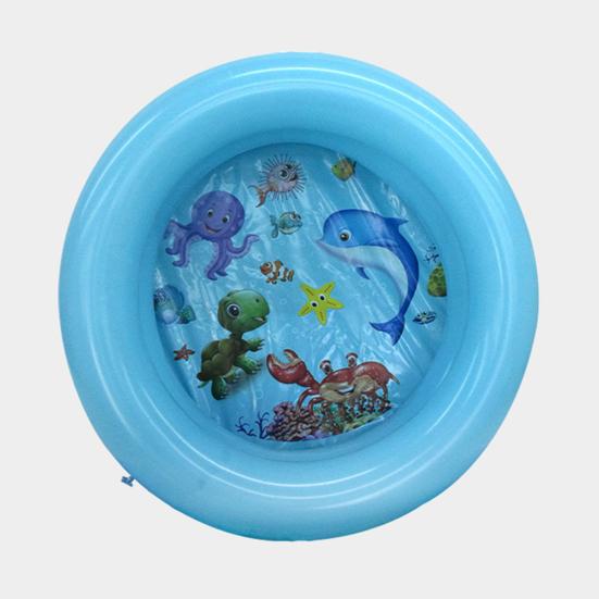 Водная игрушка синий/розовый экологически чистый утолщенный крытый открытый детский бассейн надувной плавательный