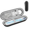 Travel Case - PHONILLICO - Compatible Oral B - Black - Accessories Included - Adult