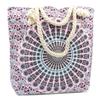 Rope Handle Bag Electric Blue Mandela