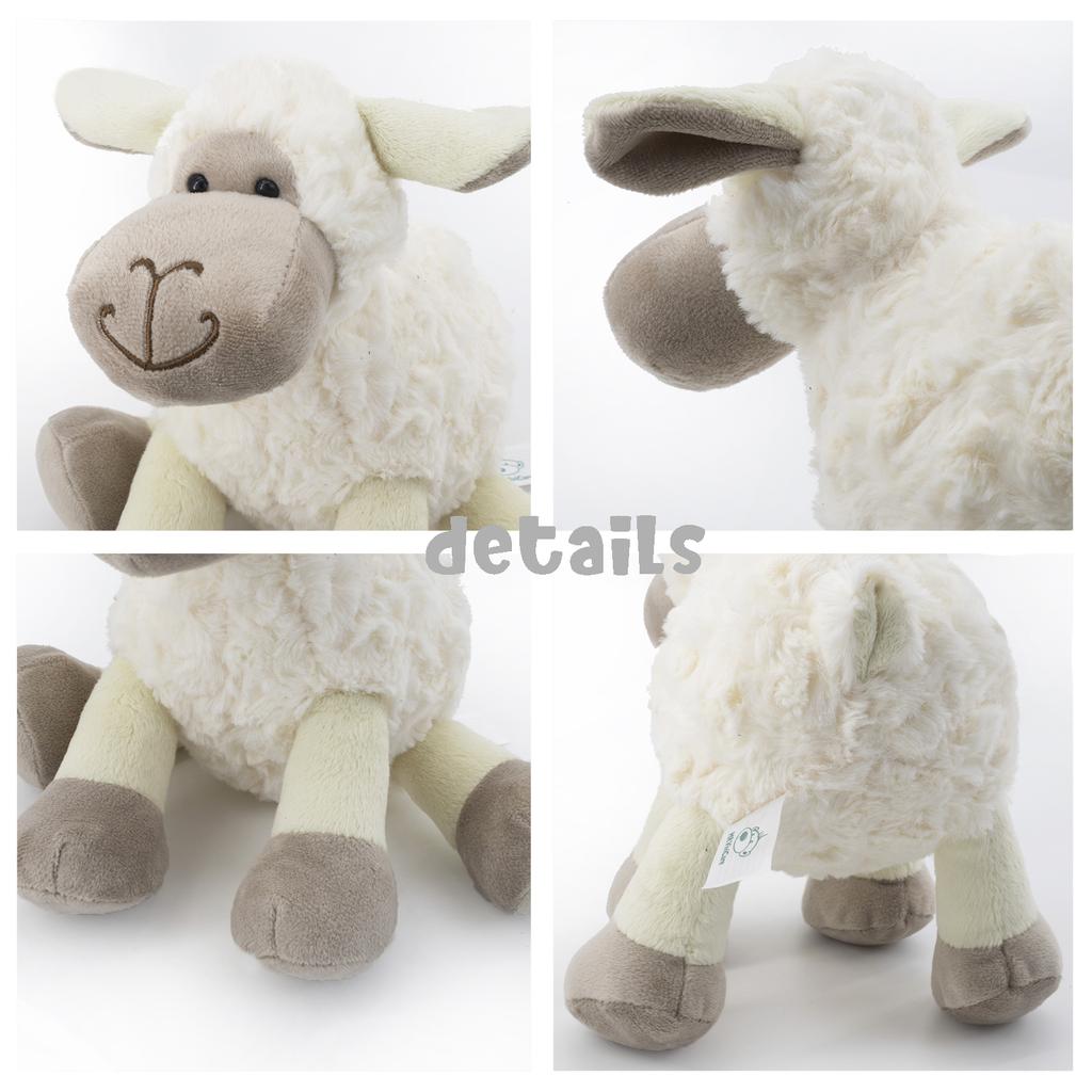 Овцы, плюшевые игрушки, милые животные, мягкая подушка, плюшевые куклы из Альпаки, 18-20 см, детские игрушки для сна, подарки для детей