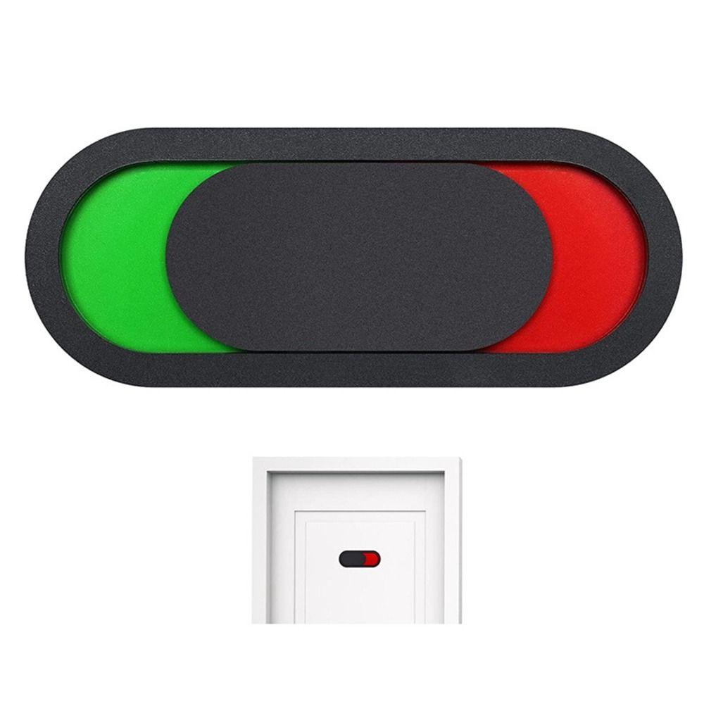 Раздвижная дверь туалета с надписью «Свободно занято» 10*4 см, указатель двери ванной комнаты