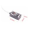F701 7CH 2.4GHz RC Receiver PPM Output Dual Antenna for Spektrum NX8 NX10 DX8 DX7 DEVO10 Radio JR Compatible with AR7000