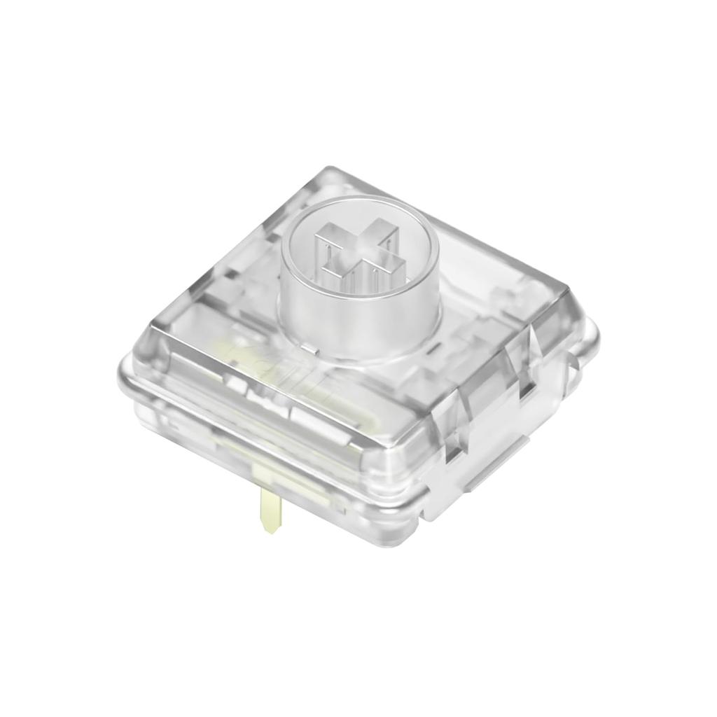 Kailh Crystal Switch Customized Low Profile Key Switch Compatible with Haute42 Leverless Controller Thin Switch for Series High Durability Transparent