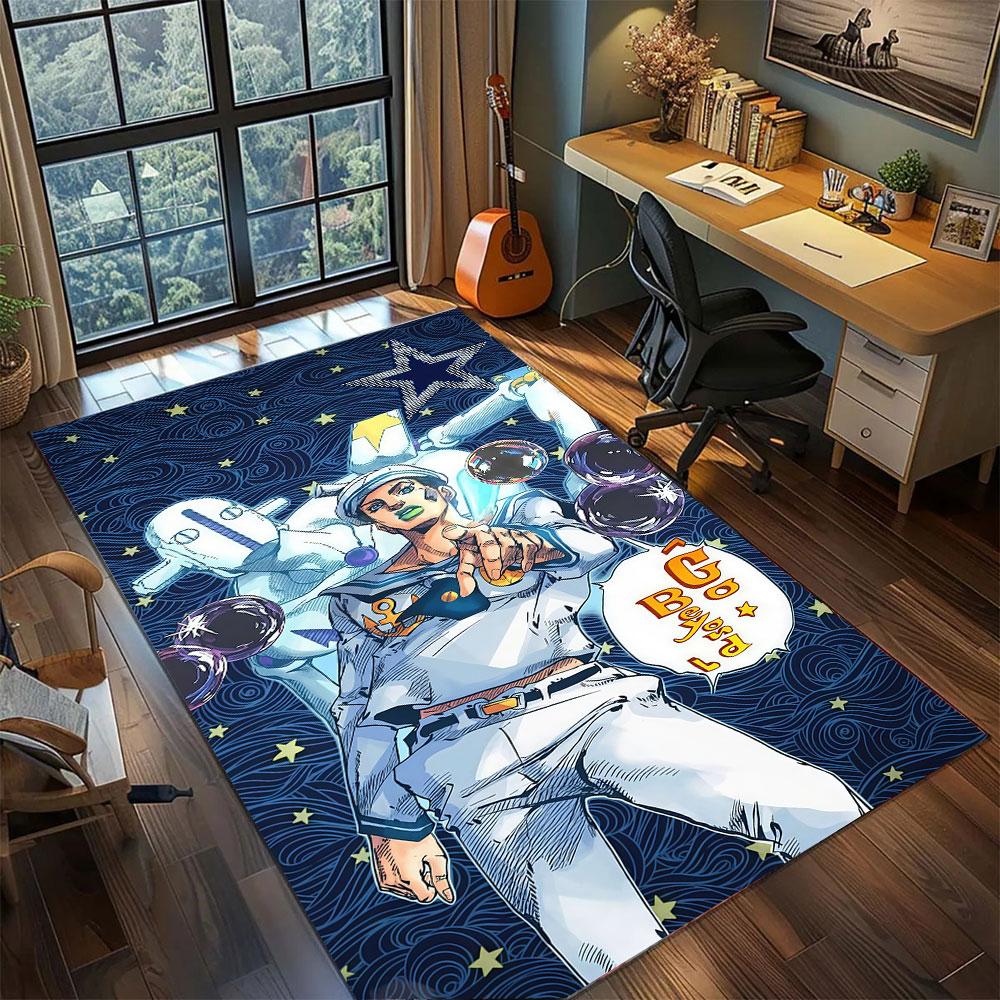 Battle Tendency JoJo Carpet for Living Room Bedroom Home Decor Cool Movie Mat Play Floor Mat
