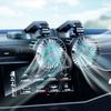 Автомобильный вентилятор с двойной головкой, вращение на 360°, 2 скорости, регулируемый охлаждающий вентилятор для автомобилей, крепление на приборную панель, вентилятор-охладитель с питанием от USB
