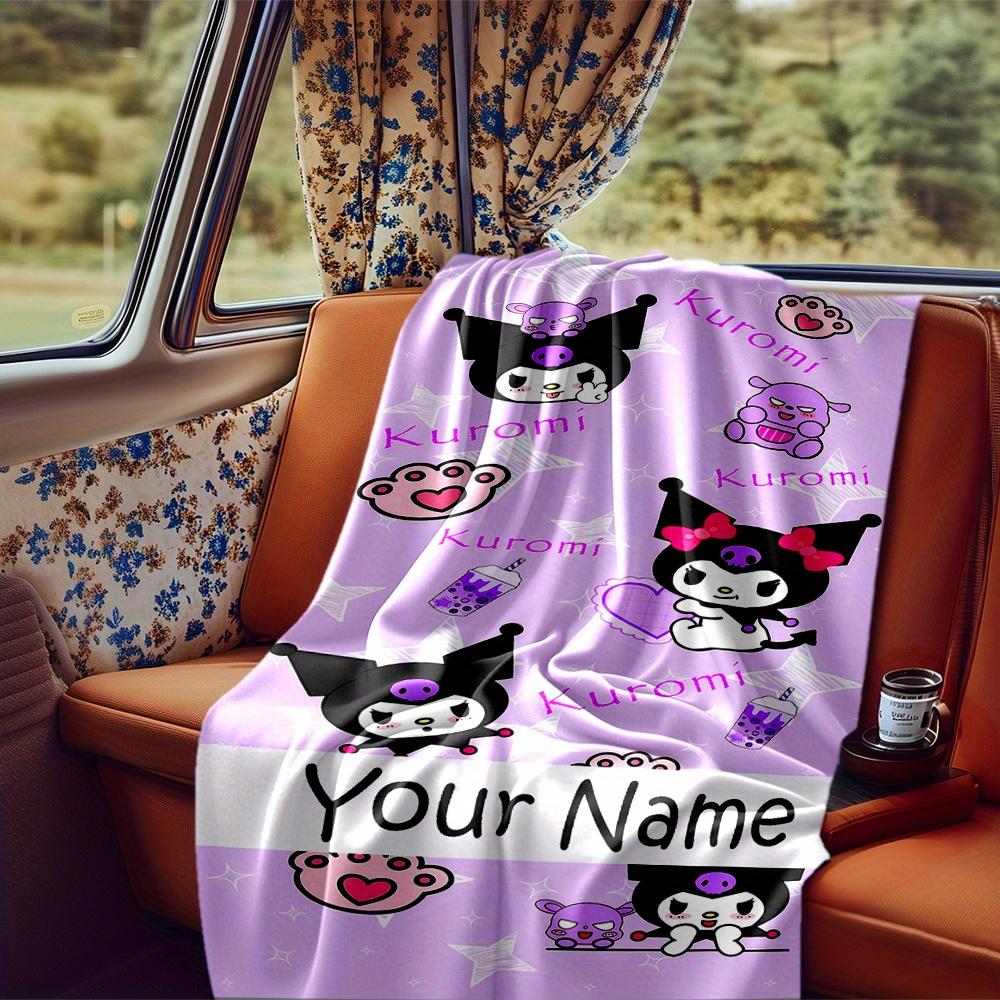 Kuromi Friends Rv Blanket Personalized Name Soft Comfortable Stylish Rv Blanket Car Blanket Perfect For Rv Travel Rv Camping Rv Outdoor Rv Home