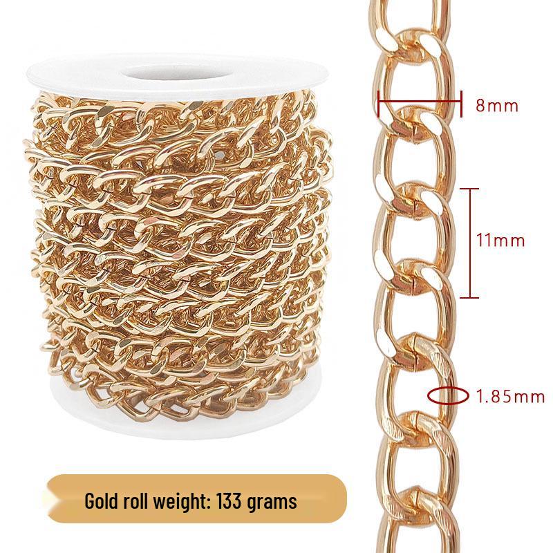 Трансграничное DIY ожерелье ручной работы: Полуфабрикаты из металла и алюминия, цепочки, ювелирная фурнитура