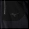 Mizuno Waterproof Fleece Crew Neck Training and 32MCB559 Men's Wear, Water-Repellent Warm, Black,