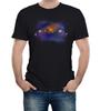Solar System Planets Mens T-Shirt Orbit Earth Milky Way Galaxy Science Cool