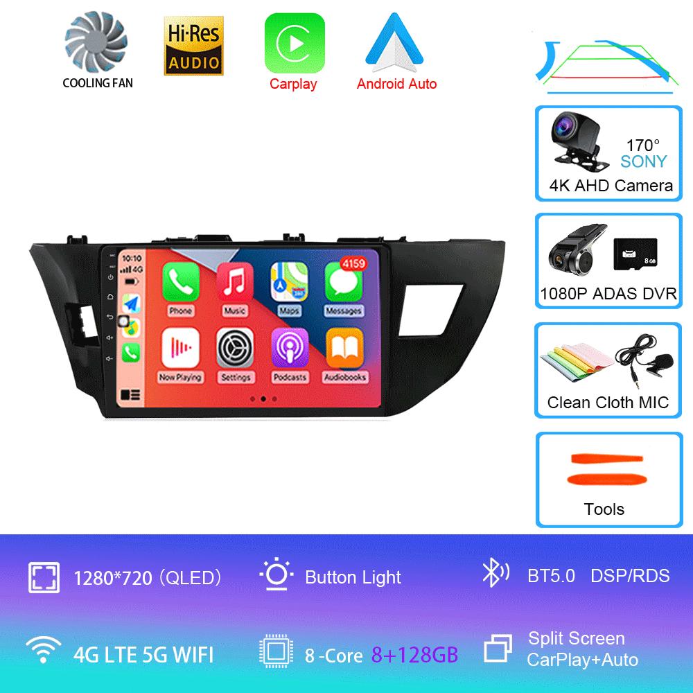 Android 14 Car Radio Toyota Corolla 11 2012 - 2016 Multimedia Video Player Stereo Navigation GPS No 2din 2 din dvd