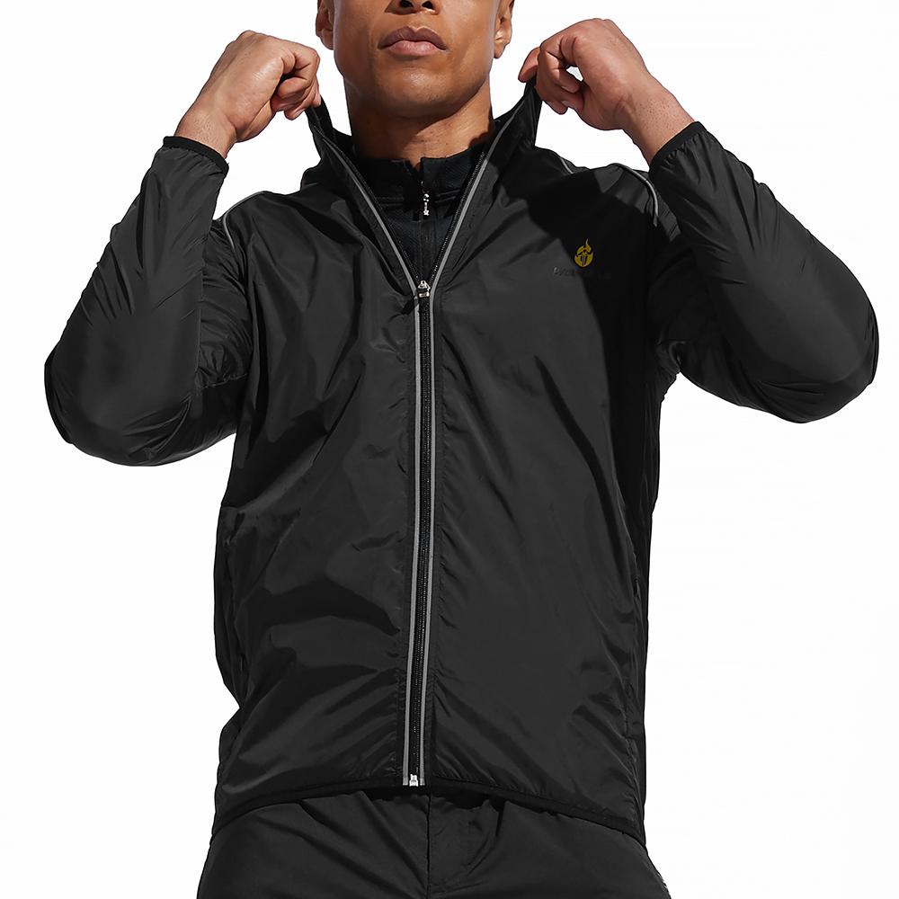 Ветрозащитная велосипедная куртка MTB Road Team Bike Светоотражающее пальто из джерси с длинными рукавами Дышащая спортивная одежда