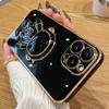 Чехол-подставка с изображением астронавта для iPhone 16 11 12 13 14 15 Pro Max Plus X Xs Xr Mini 16pro 14plus Iphone16, силиконовый чехол-подставка