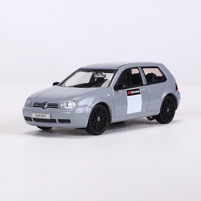 НОД 1:64 Модель автомобиля из сплава Volkswagen Golf MK4 GTI Юбилейное издание, 2-дверная и 4-дверная симуляция.