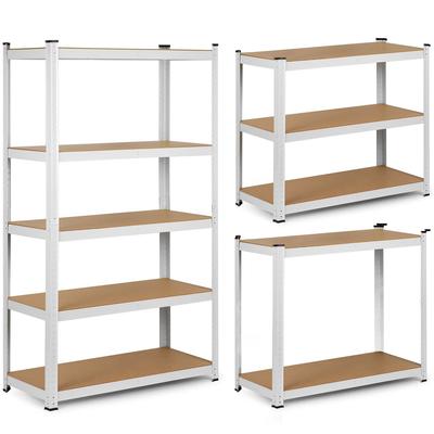 Металлическая стеллажная полка 150 x 75 x 30 Humberg 4841