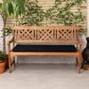 Outdoor Waterproof Fabric 2 Seater Bench Pad Garden Furniture Seat Cushion