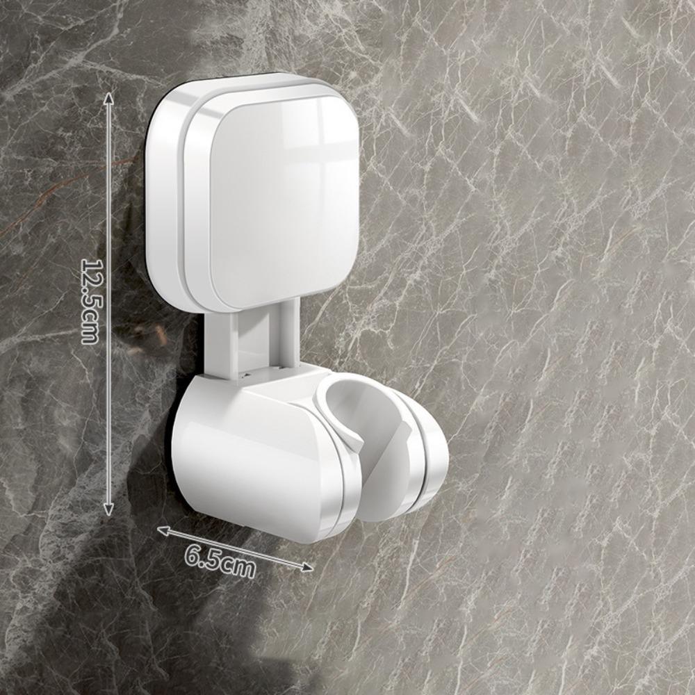 Держатель для душевой лейки на присоске, регулируемый распылитель, фиксированное основание, аксессуары для ванной комнаты