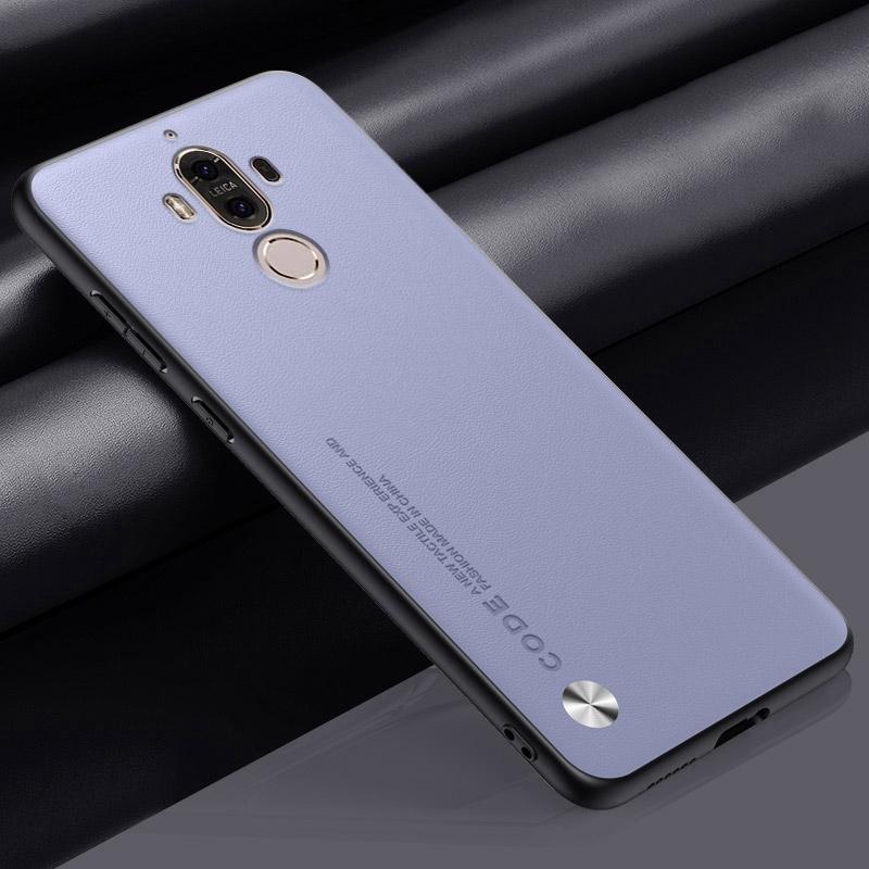 Роскошный чехол из искусственной кожи для Huawei Mate 9 Pro Mate9 Задняя крышка Силиконовый чехол для телефона с полной защитой для Huawei Mate 10 Pro Mate10
