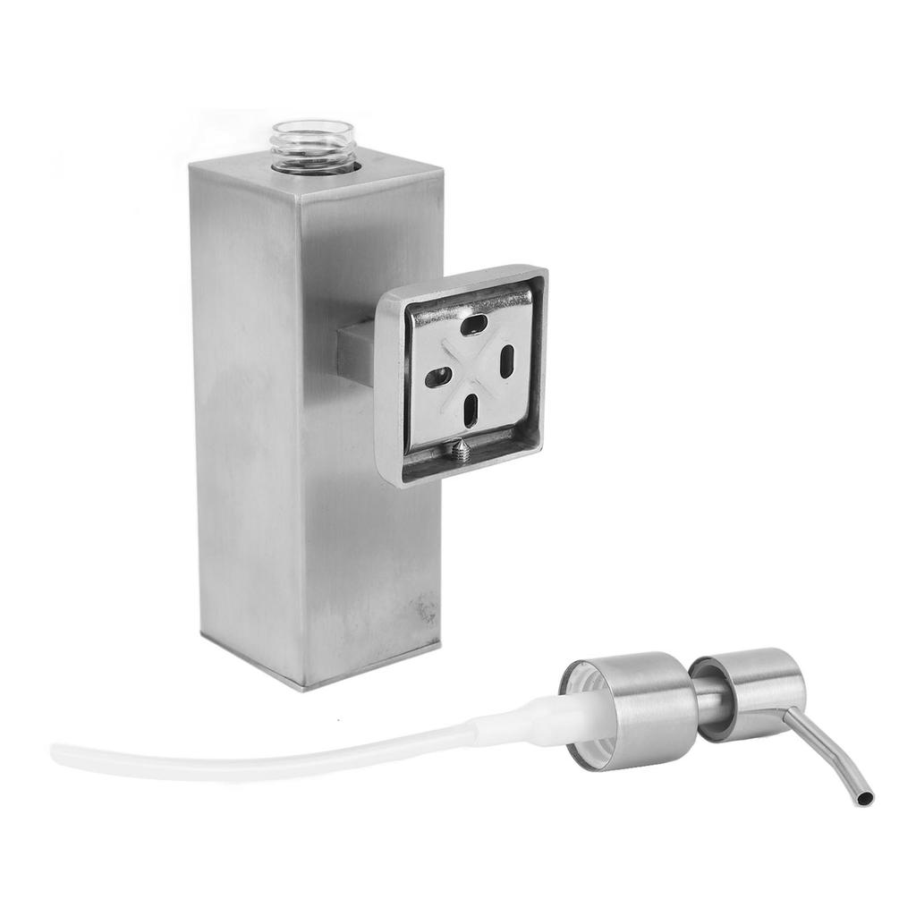 Диспенсер для мыла из нержавеющей стали 304, нержавеющий, многоразовый диспенсер для мыла, бутылка с дозатором для мыла для кухни