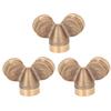 3Pcs G1/2 DN15 Garden Irrigation Sprinklers Copper Misting Sprayer Nozzle Watering Tools