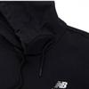 New Balance Футболка Club Nbn0c21013 Bk Essential с капюшоном и длинными рукавами
