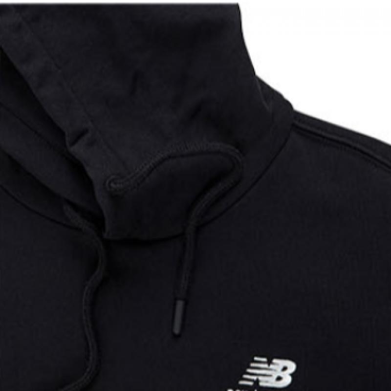 New Balance Футболка Club Nbn0c21013 Bk Essential с капюшоном и длинными рукавами