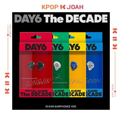 (ВНУТРИКАНАЛЬНЫЕ НАУШНИКИ вер.) DAY6 [The DECADE] 4-й Полноформатный Альбом