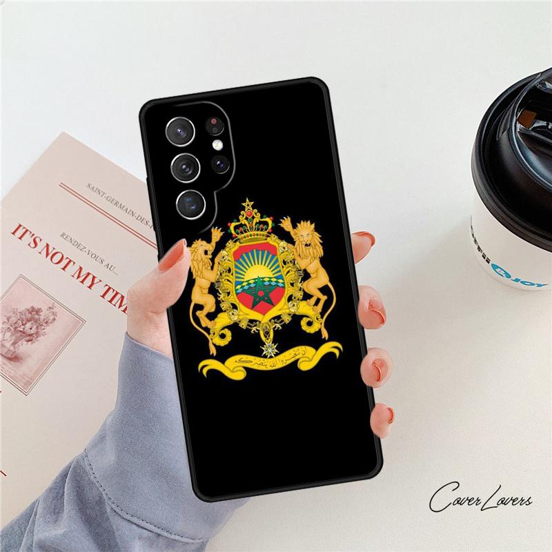 Флаг Марокко Марокканский Уникальный чехол для телефона Для Samsung Galaxy S24 S25 S23 S22 Ultra Note 10 20 Plus S20 S21 FE Чехол