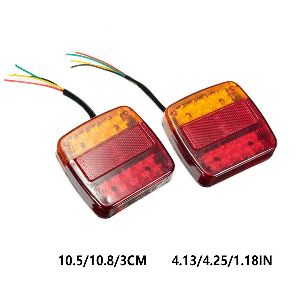 12 В задний фонарь для прицепа, ночное вождение, задний фонарь, предупреждающий сигнал, задний фонарь, установленный на замену, аксессуар