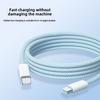 3A Macaron плетеный подходит для Apple Fast Charge Data Cable TypeC Huawei Charge Cable PD20W Data Cable
