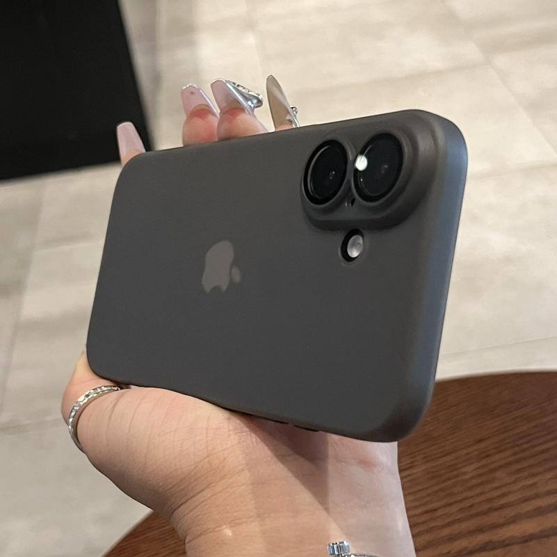 Для iPhone 17 16 15 14 11 12 13 Pro Max Ультратонкий Чехол Тонкий Матовый Матовый Чехол для iPhone 16 Plus Защита Камеры Чехол для Телефона