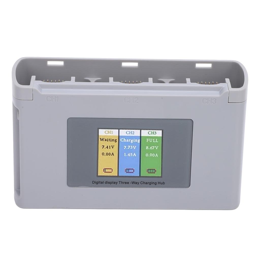 Drone 3 Battery Charger Hub ABS ударопрочный USB Drone Battery зарядная станция с цифровым дисплеем