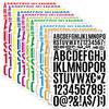 Letter Sticker 2+4cm Vinyl PVC Waterproof Self-adhesive Mailbox Car Size Alphanumeric Sticker
