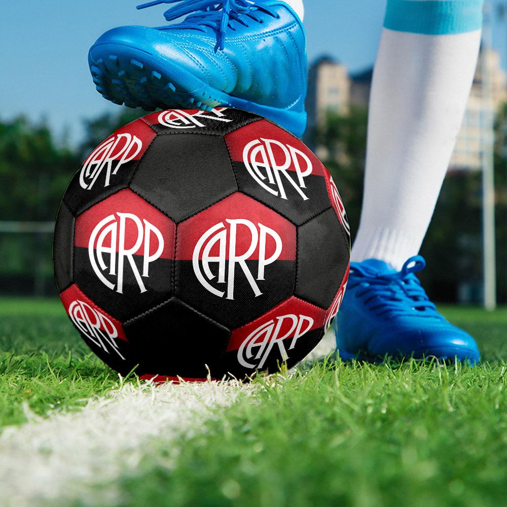 Club Atlético River Platefootball clubIndoor Size 5 Soccer Ball Colorful Machine Stitched PVC Competition Ready Durable High-Bounce