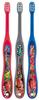 Skater Toothbrush for Ages Medium Set of 16 TB4T Infants, 0-3, Bristles, 3, Cars,