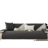 Pure Cotton Sofa Cushion for All Seasons, Fabric Non-slip Cushion, Light Luxury, Simple, Modern Sofa Cover, Washable Cover