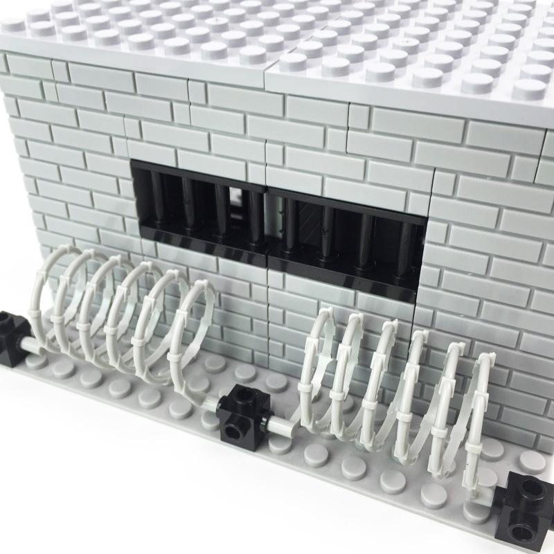 Moc Prison Building Blocks Военная сцена Cell Building Blocks Детские строительные блоки Игрушки