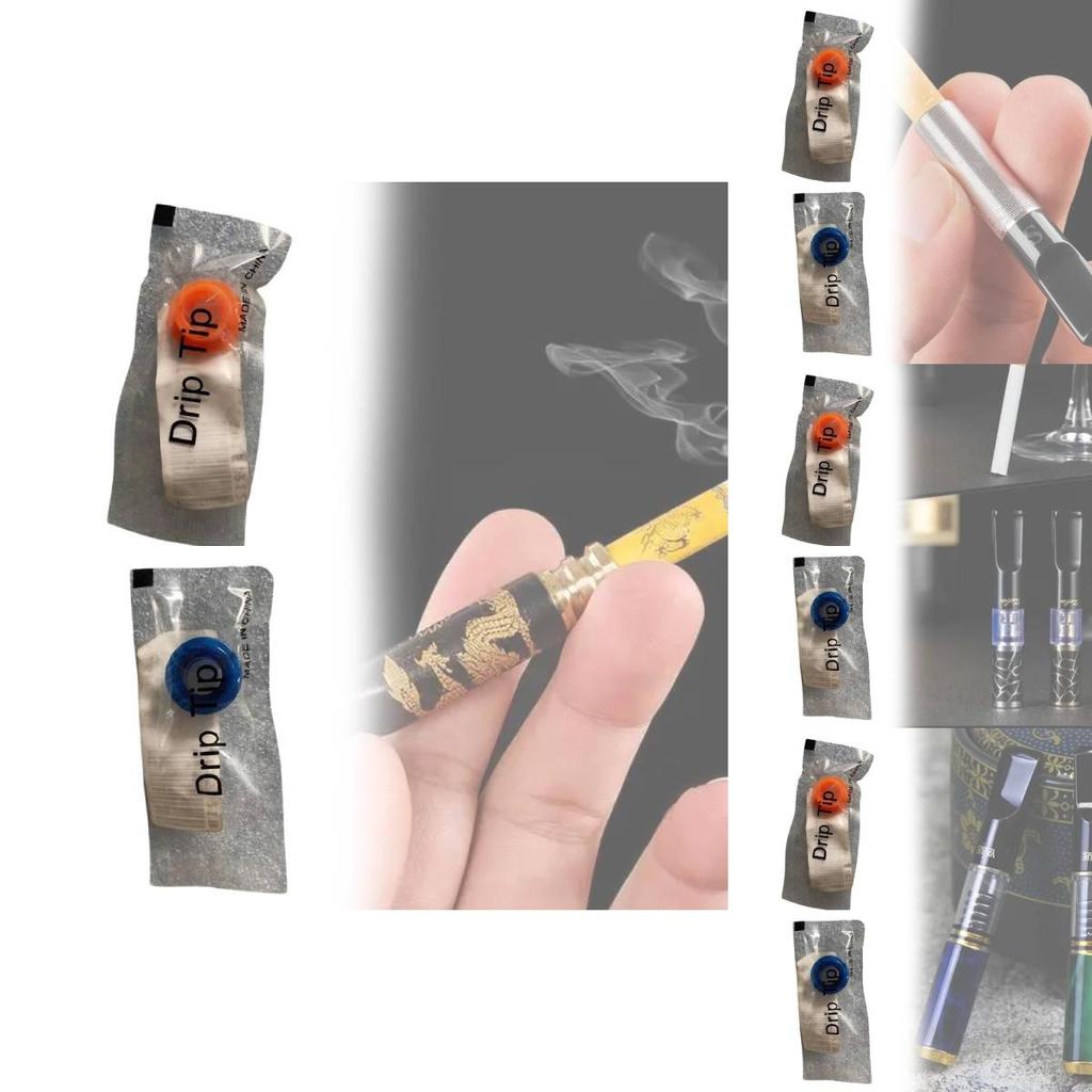 Силиконовый мундштук для курения с разноцветными уплотнителями для водонепроницаемости и предотвращения протечек