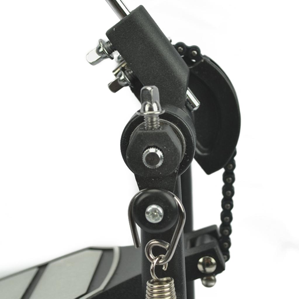 Drum Pedal with Drum Wool Beater Aluminium Alloy Singles Drum Pedal Drum Set Pedal Singles Pedal